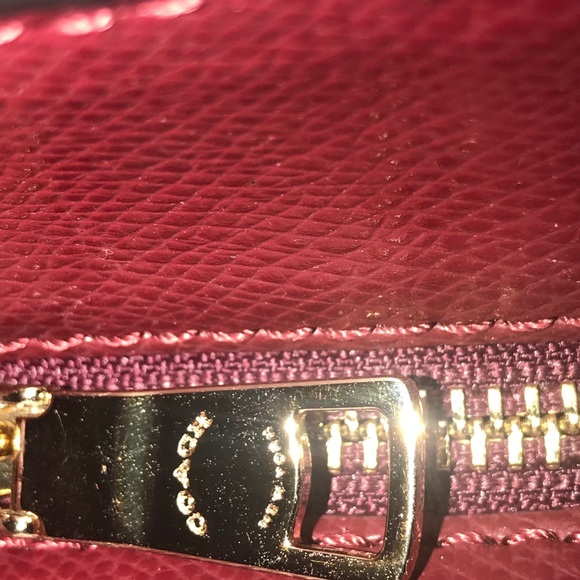 Coach Large Tote 36554 red. Leather - Picture 13 of 14